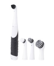 Knofedt el-rengøringsbørste m/4 børstehoveder